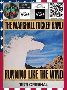 THE MARSHALL TUCKER BAND•Running Like The Wind•1979 US (#BSK 3317) Jacksonville